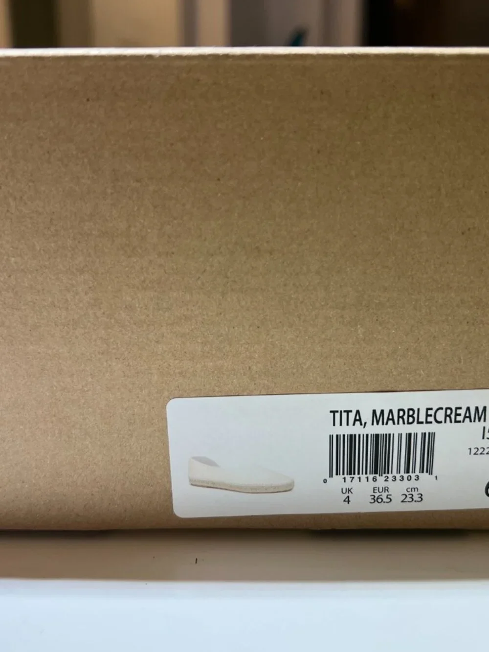 Vince Women's Tita Slip On d'Orsay Leather Espadrille Flats in Cream Sz 6.5 NWT